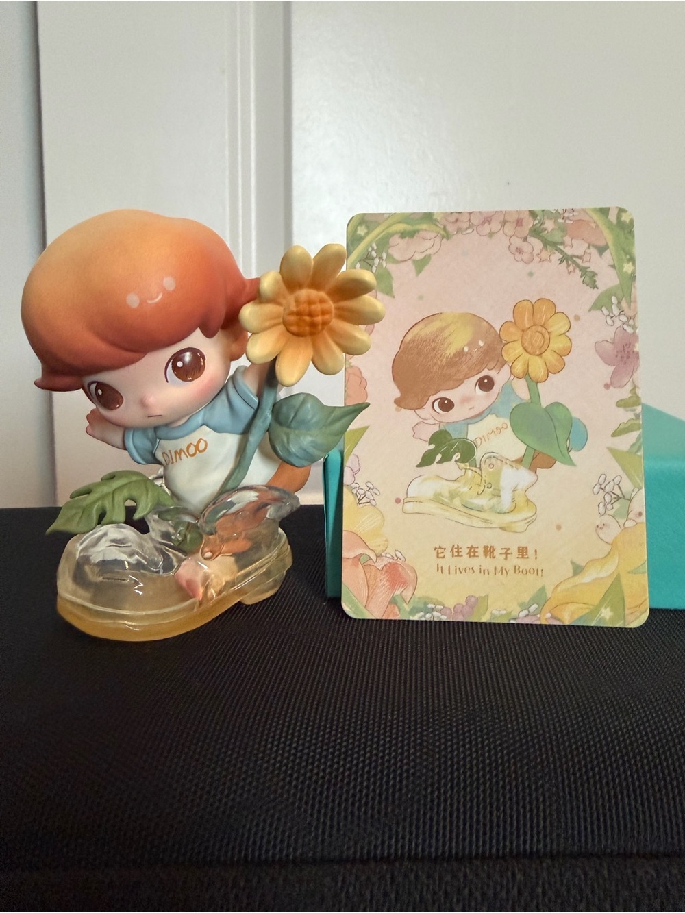 POP is Mart x Dimoo World - It Lives in My Boot w/ card - NWOB